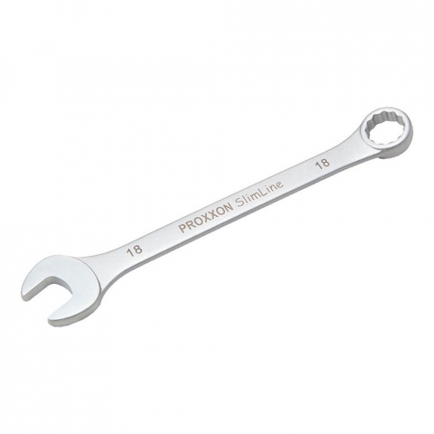 SCULE SI UNELTE - Cheie combinata fixa/inelara, Proxxon 23918, Slim - Line, 18mm