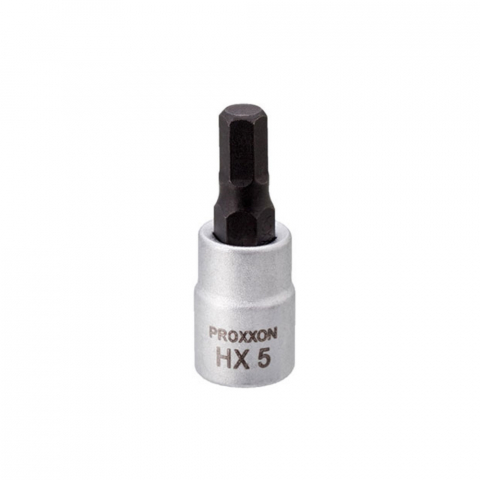 Chei IMBUS 55mm - Cheie HEX 5mm cu prindere 1/4", Proxxon 23747 