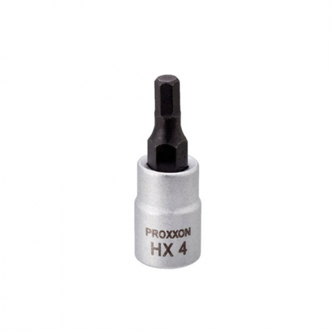 Chei IMBUS 55mm - Cheie HEX, Proxxon 23745, prindere 1/4", 4mm