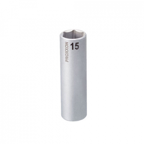 Tubulare - Cheie tubulara lunga, Proxxon 23544, 15mm cu prindere 3/8"