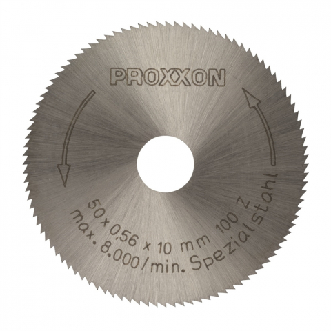SCULE SI UNELTE - Disc debitor HSS, Proxxon 28020, 50mm, 100 dinti