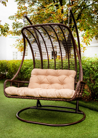 MOBILIER GRADINA - Leagăn (balansoar) agățat DUAL