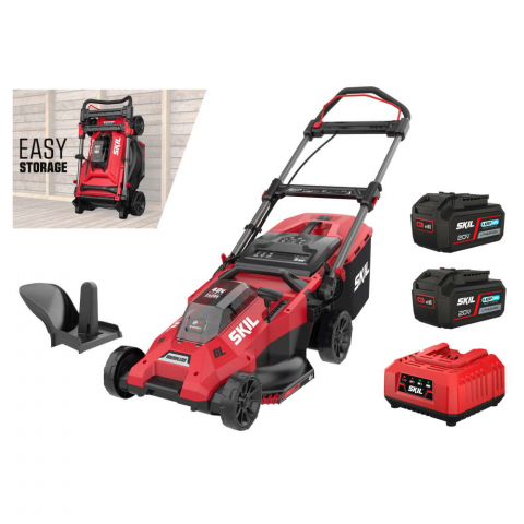 Masina de tuns iarba, SKIL 0140 BA, 43cm, Brushless, cu acumulatori si incarcator [1]