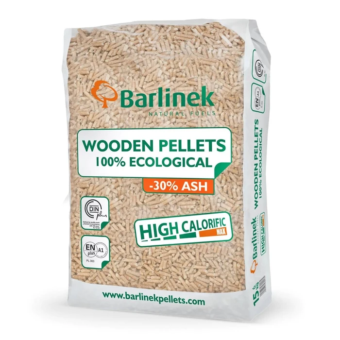 Peleți Barlinek A1 EnPlus 15 kg - Încălzire Eficientă și Calitate Premium [1]