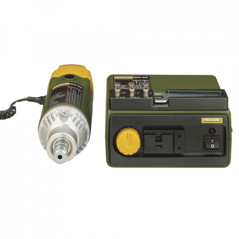 Motoare pentru frezare - Proxxon 20165, Motor pentru gaurit si frezat BFW 40/E, 900 - 6000 rpm, 250 W, + accesorii
