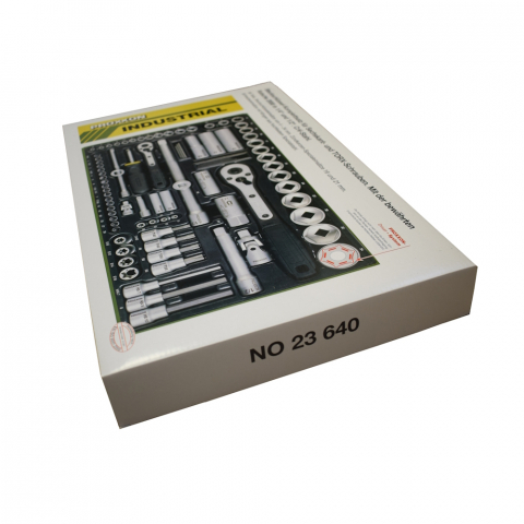 Proxxon 23640, Trusa de tubulare de 1/4" si 1/2" 86 de piese [6]