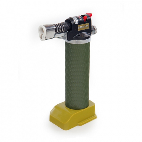 Proxxon 28146, Arzator cu butan MFB/E, aprindere piezo, reglaj aer si gaz, rezervor 50ml, 1.200 °C [1]