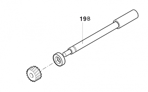 SCULE SI UNELTE - Proxxon 28547.19B-Piesa de schimb, ax