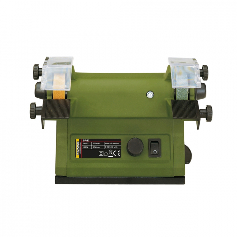 Polizoare de banc - Proxxon SP/E, Mini polizor de banc multifunctional, Proxxon 28030, 100W, 9.000rpm, 50mm