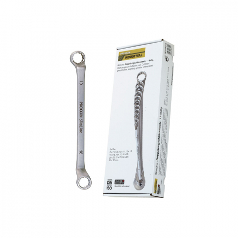 SCULE SI UNELTE - Set 11 chei inelare cu cot Slim - Line, Proxxon 23812 