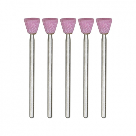 Accesorii pentru slefuire - Set biax-uri conice, din corindon 7.00mm, Proxxon 28778