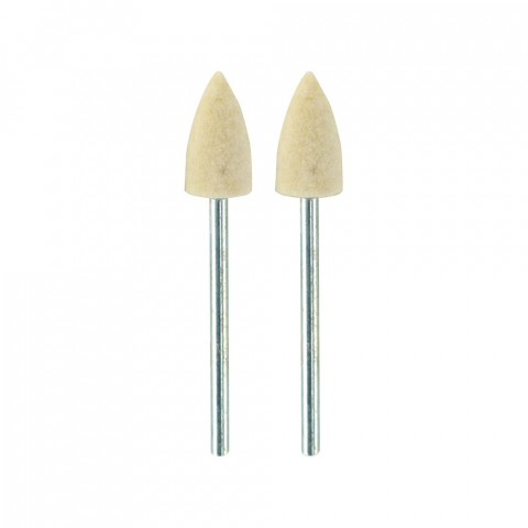 SCULE SI UNELTE - Set biax-uri conice pentru lustruire, din pasla, Proxxon 28801