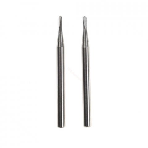 Burghie din carbura - Set burghie din Tungsten-Carbid, Proxxon 28320,  1.0 si 1.2mm