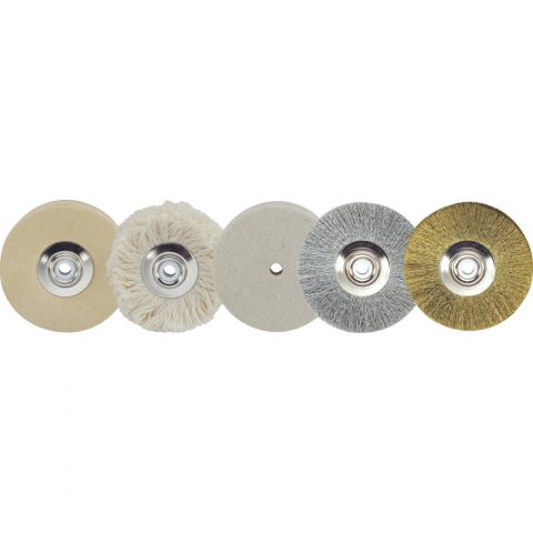 Seturi selectionate - Set discuri de lustruit, Proxxon 28312