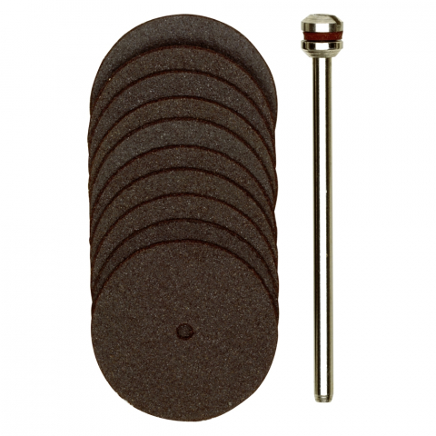 SCULE SI UNELTE - Set discuri debitoare din corindon, 22mm, 10 buc, Proxxon 28810