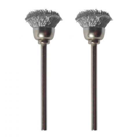 Perii pentru curatare - Set perii din otel inoxidabil, 13mm, Proxxon 28957