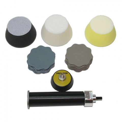 Set profesional pentru slefuire si lustruire, Proxxon 29070 [1]