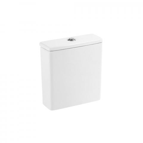 Set vas wc stativ cu functie de bideu, rezervor si capac soft close, alb lucios, Foglia Eco [2]