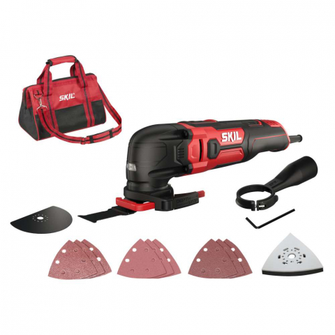 Masini multifunctionale - SKIL 1491 DB, Unealta multifunctionala (Multi-Tasker) MF1E1491DB, 300W, + geanta si accesorii