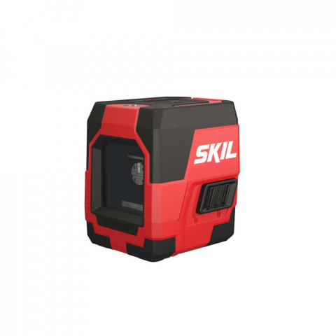 SKIL 1910 AA Nivela laser cu linie în cruce, lumina rosie, raza actiune 15m, prindere trepied 1/4, Accu Li-Ion, include incarcator micro USB si clema de prindere [2]