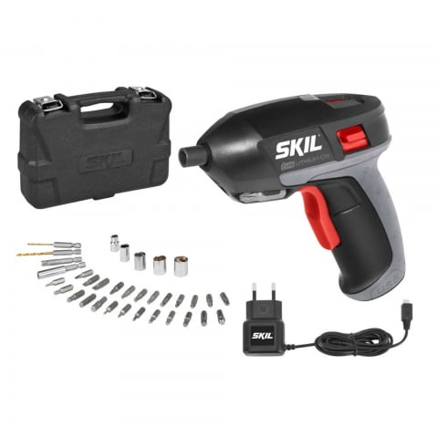 Masini de gaurit si insurubat - SKIL 2636 AD Surubelnita cu acumulator, 3.6V, 1.5Ah, Li-Ion, geanta + accesorii