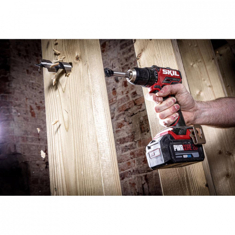 SKIL 3065 HB bormasina cu acumulator compact Brushless, turatie 0-500/0-1800 /min, cuplu 60 nm, geanta de transport, incarcator si 2xAccu 4.0Ah [3]