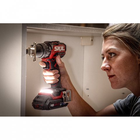 SKIL 3075 CA masina de gaurit cu percutie, compact Brushless, doua viteze, 0-500/0-1800/min, cuplu maxim 60 nm, doar corpul [2]
