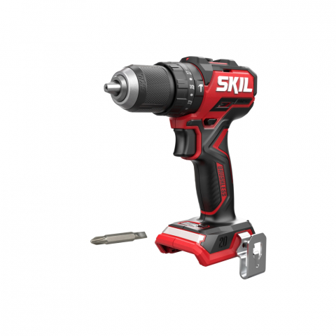 Masini de gaurit si insurubat - SKIL 3075 CA masina de gaurit cu percutie, compact Brushless, doua viteze, 0-500/0-1800/min, cuplu maxim 60 nm, doar corpul