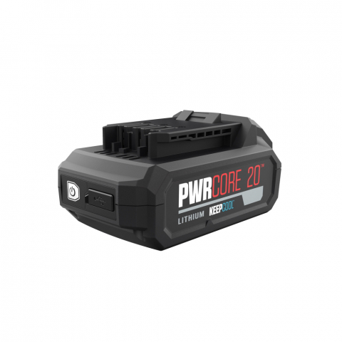 Acumulatori si Incarcatoare - SKIL 3130 AA, Acumulator Li-Ion 20V Max, 2.0Ah, PWRCORE 20, port USB, indicator LED