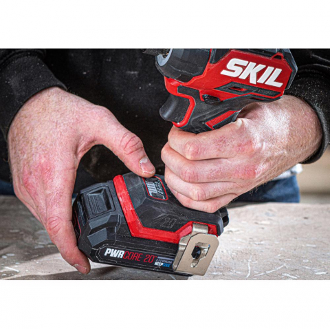 SKIL 3225 JA surubelnita cu impact cu acumulator Compact Brushless, cuplu 250 nm, set 6 biti + geanta de transport, doar corpul [6]
