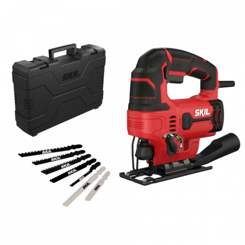 SCULE SI UNELTE - SKIL 4530 GA Fierastrau pendular, 550W, 3000cpm, + 7 panze si geanta de transport