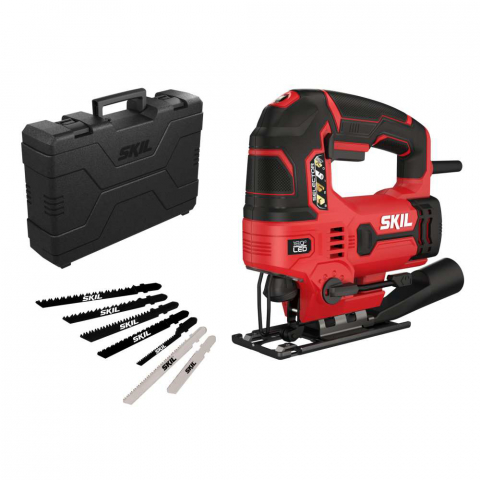 SCULE SI UNELTE - SKIL 4531 GA Fierastrau pendular, 680W, 800-3200/min, + 7 panze si geanta de transport