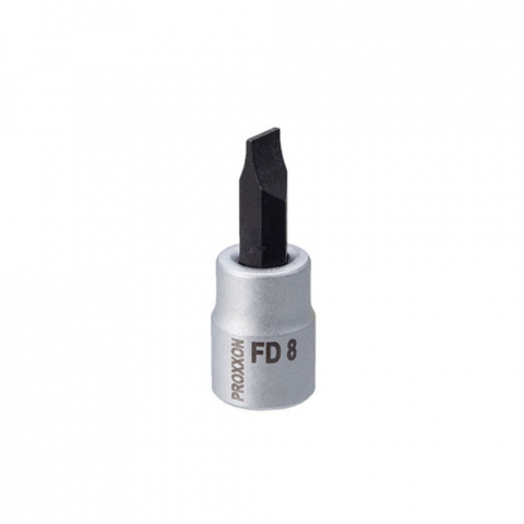 Varfuri surubelnita - Varf surubelnita drept de 8mm, Proxxon 23593, cu prindere 3/8" 