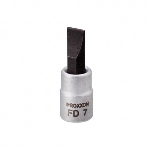 Varfuri surubelnita - Varf surubelnita drept FD 7 cu prindere 1/4", Proxxon 23741 