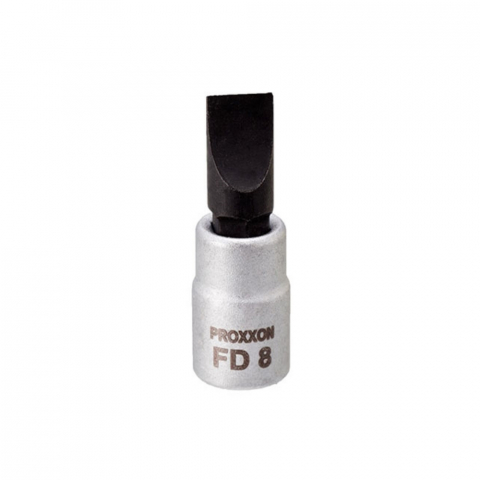 Varfuri surubelnita - Varf surubelnita drept FD 8 cu prindere 1/4", Proxxon 23742 