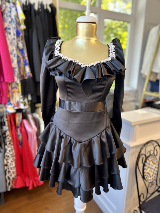 Rochie Noir Satin [2]