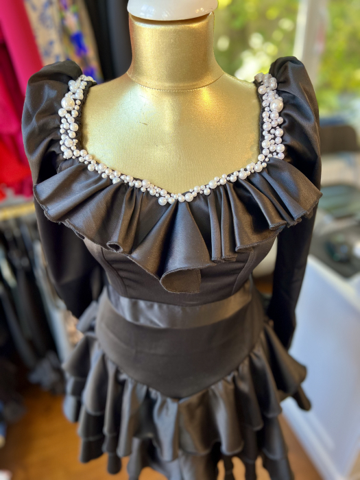 Rochie Noir Satin [3]