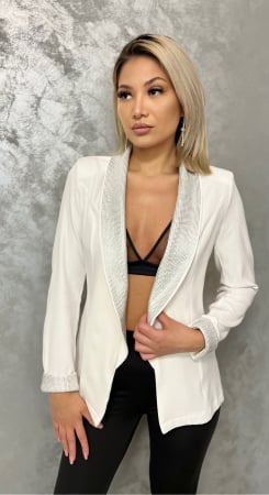 Femei - Sacou cu strasuri