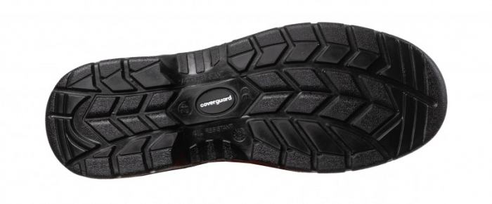Bocanci S1P Nacrite piele neagra, bombeu si lamela metalica [4]