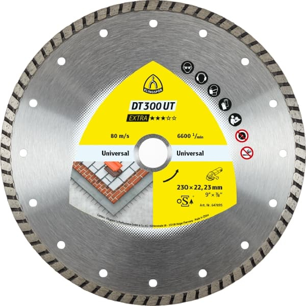 Disc diamantat Klingspor DT 300 UT Extra [1]