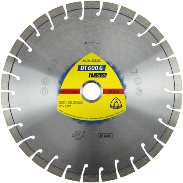 Disc diamantat Klingspor DT 600 G SUPRA [1]