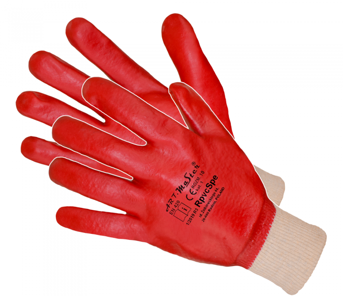 Manusi antiacide PVC scurte, 27cm [1]