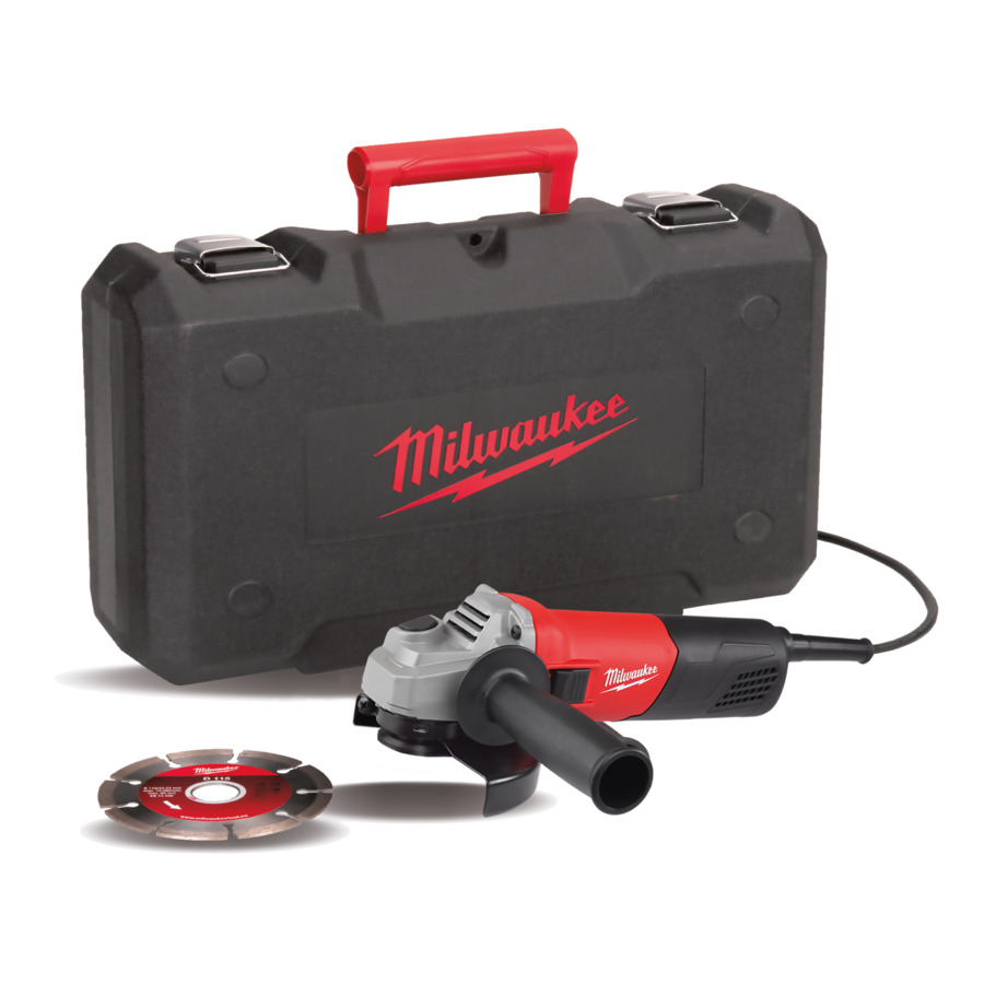 Polizor unghiular 800W MILWAUKEE AG800-115 ED-SET (4933451281) [1]