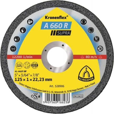 Discuri debitare - Disc KLINGSPOR  A660R Supra