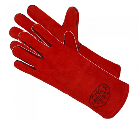 Manusi de protectie - Manusi sudura lungi ignifugate REFLEX-RED 35mm