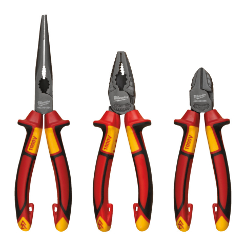 Accesorii scule electrice - Set 3 clesti VDE MILWAUKEE 4932464575