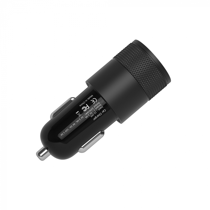 Incarcator auto dual PD, incarcare rapida QC 3.0, Power Delivery 18W, USB, USB-C [6]