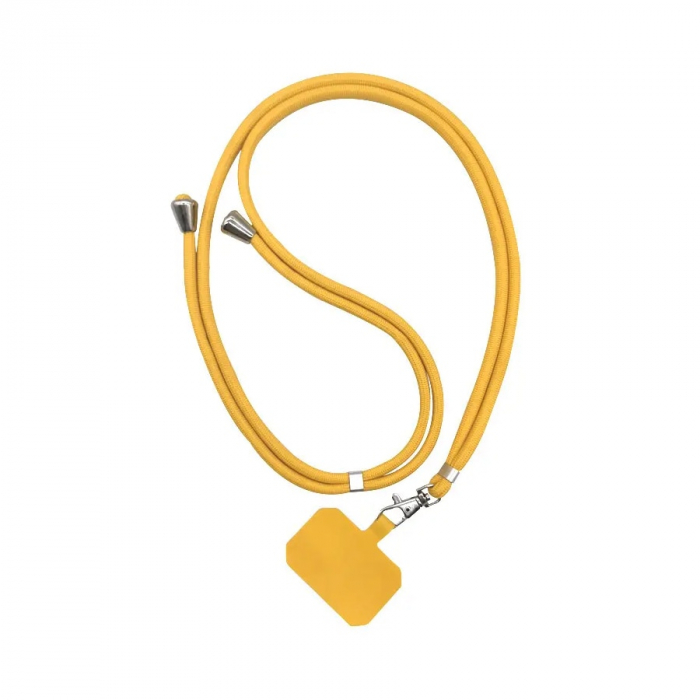 Snur/curea pentru telefon sau tableta, TIENTEN, universal, reglabil, galben [3]
