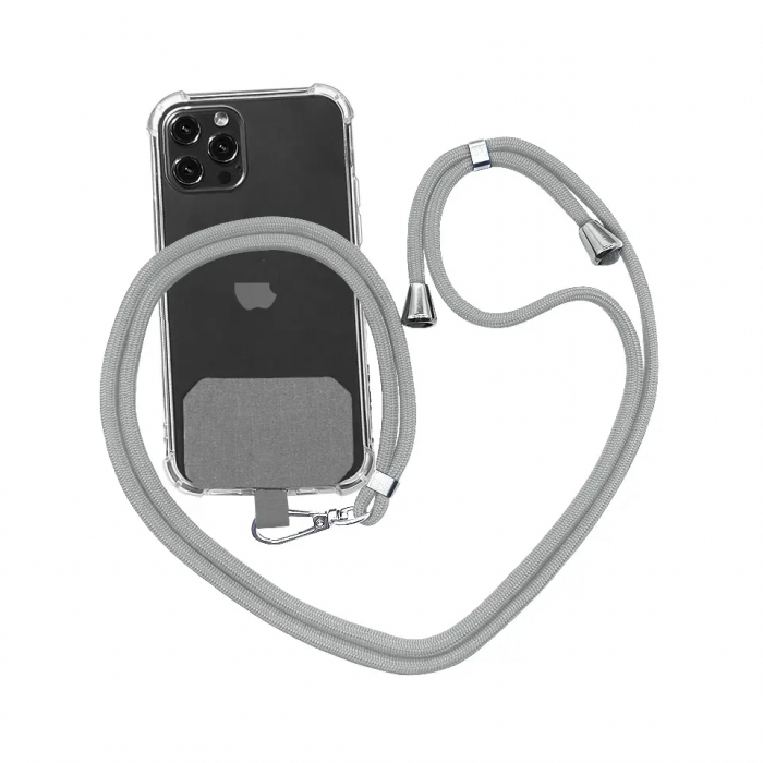 Snur/curea pentru telefon sau tableta, TIENTEN, Universal, reglabil, gri [3]
