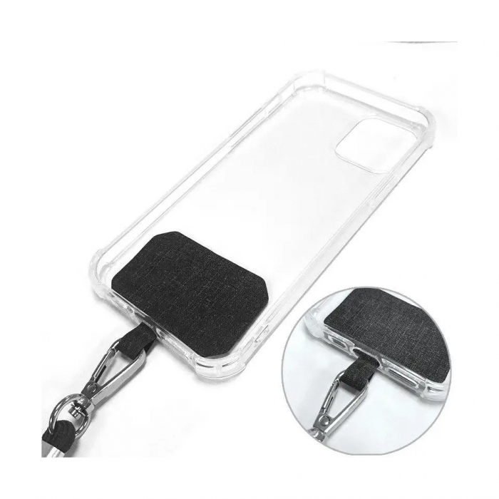 Snur/curea pentru telefon sau tableta, TIENTEN, Universal, reglabil, negru [2]